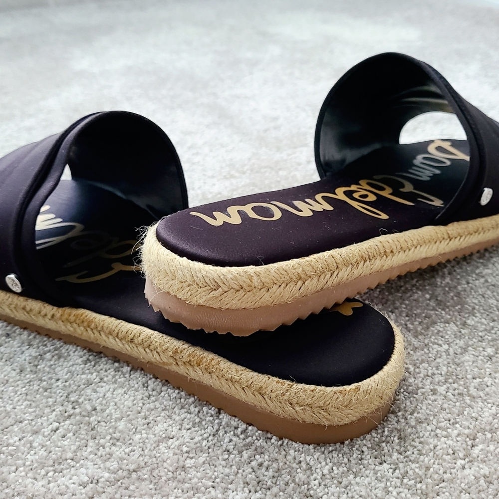 🖤 New! Sam Edelman Satin Beachy Sandals - Picture 6 of 6